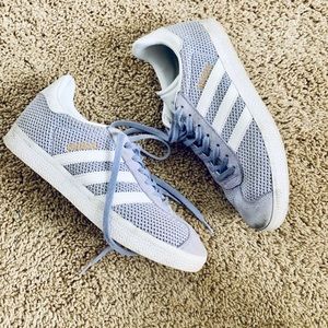Adidas lavender sneakers